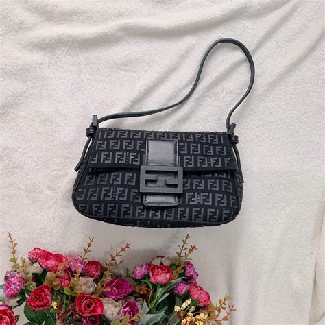 shop fendi zucca mini bag|vintage Fendi baguette bag.